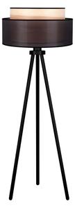 Lampadar WOOD Duolla BOHO 1xE27/15W/230V d. 45 cm negru/bej