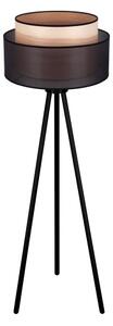 Lampadar WOOD Duolla BOHO 1xE27/15W/230V d. 45 cm negru/bej