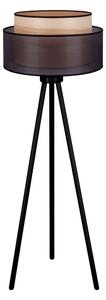 Lampadar WOOD Duolla BOHO 1xE27/15W/230V d. 45 cm negru/bej