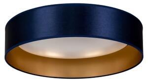 Plafonieră LED Duolla ROLLER LED/24W/230V d. 45 cm albastru/auriu