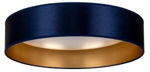 Plafonieră LED Duolla ROLLER LED/24W/230V d. 45 cm albastru/auriu