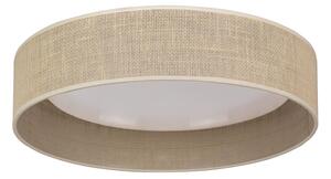 Plafonieră LED Duolla ROLLER LED/24W/230V d. 45 cm bej