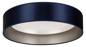 Plafonieră LED Duolla ROLLER LED/24W/230V d. 45 cm albastru/argintiu