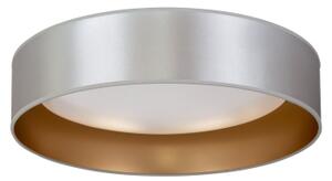 Plafonieră LED Duolla ROLLER LED/24W/230V d. 45 cm argintiu/auriu
