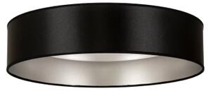 Plafonieră LED Duolla ROLLER LED/24W/230V d. 45 cm negru/argintiu