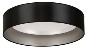 Plafonieră LED Duolla ROLLER LED/24W/230V d. 45 cm negru/argintiu