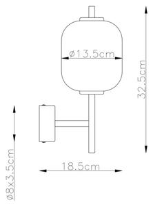 Aplică LED Globo 15217W EWALD LED/7W/230V