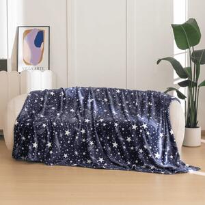 Patura Cocolino microplus STARLIGHT, albastru inchis Dimensiune: 150 x 200 cm