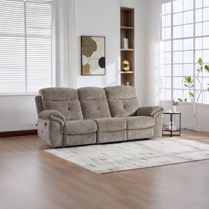 Canapea dumonde 3 locuri cu 2 reclinere manuale Norven 249x105 cm