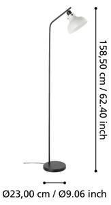 Eglo 43844 - Lampadar MATLOCK 1xE27/40W/230V
