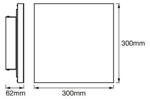 Osram - Plafonieră LED dimabilă SMART+ FRAMELESS LED/20W/230V 30x30 cm Wi-Fi