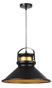 Lustră pe cablu TAO 1xE27/60W/230V d. 37 cm negru