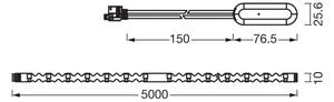 Osram - bandă LED RGBW dimabilă FLEX 5m LED/10W/230V + telecomandă