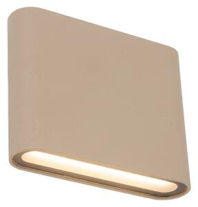 Aplica de perete pentru exterior LED ARWENA S LED/6W/230V IP54 bej