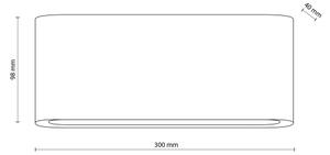 Aplica de perete pentru exterior ARWENA L LED/12W/230V IP54 bej