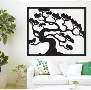 Imagine din lemn pe peretele unui placaj din lemn de bonsai DRAZSKA