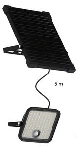 Proiector LED solar de exterior cu senzor LED/30W/6,4V IP65 3000/4000K