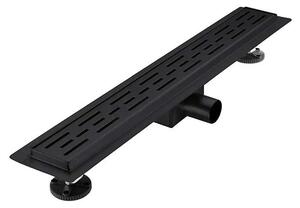 Rigola De Dus ZenFlow MB1 650mm, Otel Inoxidabil, Negru Mat