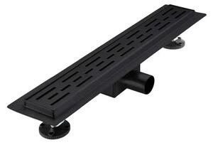 Rigola De Dus ZenFlow MB1 550mm, Otel Inoxidabil, Negru Mat