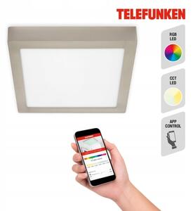 Plafonieră LED RGBW Telefunken 309602TF LED/18W/230V 2700-6500K Wi-Fi Tuya