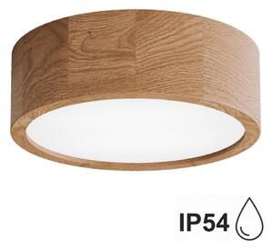 Plafonieră pentru baie CLEO 2xE27/24W/230V IP54 d. 27,5 cm stejar