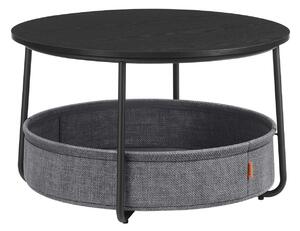 Masuta de cafea Vasagle Negru 75x75x45 cm