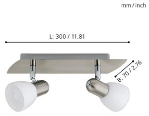 EGLO 90984 - Lampa spot ENEA 2xE14/40W