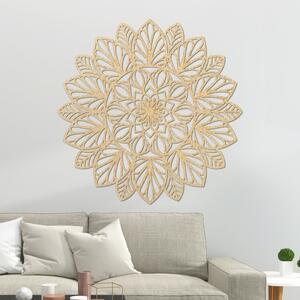 Mandala din lemn sculptată cu laser pentru perete | FRIHETI