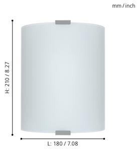 EGLO 84028 - Plafoniera GRAFIK 1xE27/60W