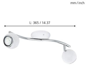 EGLO 31002 - LED Lampa spot BIMEDA 2xGU10/3W LED