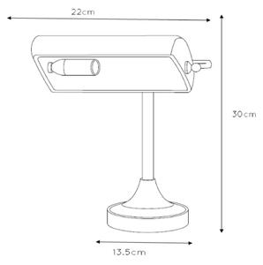 Lucide 17504/01/03 - Lampa de masa BANKER 1xE14/40W/230V