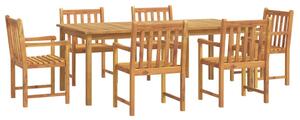 Set mobilier de grădină, 7 piese, lemn masiv de acacia