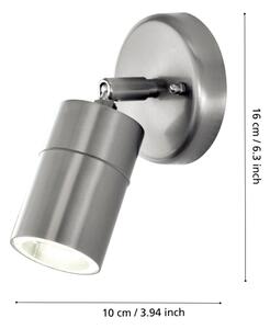 Eglo 93268 - LED iluminat exterior STOCKHOLM 1 1xGU10/5W/230V