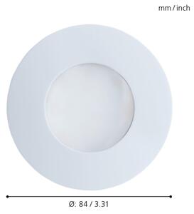 Corp de iluminat LED încastrat pentru baie Eglo 94093 MARGO 1xGU10/5W/230V IP65