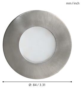 Eglo 94092 - Corp de iluminat încastrat LED pentru baie MARGO 1xGU10/5W/230V IP65