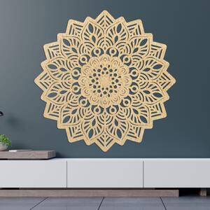 Decorațiune murală din lemn cu mandala soare - SOLIS