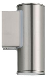 Eglo 33581 - Aplica de perete exterior LED RGBW RIGA, reglabilă, 1xGU10/5W/230V IP44, crom mat