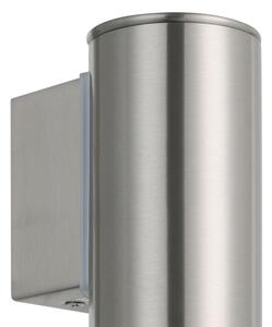 Eglo 33581 - Aplica de perete exterior LED RGBW RIGA, reglabilă, 1xGU10/5W/230V IP44, crom mat