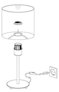 Eglo 95725- Lampa de masa PASTERI 1xE14/40W/230V