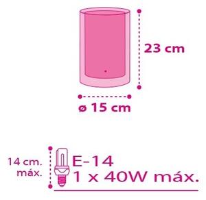 Dalber 41181 - Lampă de birou CUORE 1xE14/40W/230V