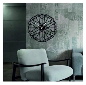 Ceas de perete geometric, de asemenea negru X0097