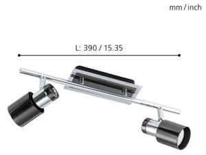 Spot LED Eglo 30833 DAVIDA 1 2xGU10/5W/230V