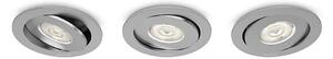 SET 3x corp de iluminat LED încastrat Philips 59183/48/16 ASTEROPE LED/4,5W/230V