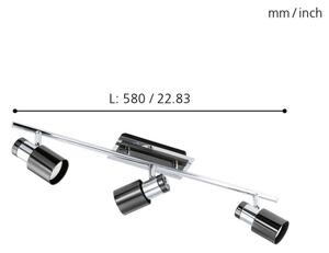Spot LED Eglo 30834 DAVIDA 1 3xGU10/5W/230V
