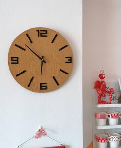Ceas de perete elegant din lemn - design minimalist - JAKFILD