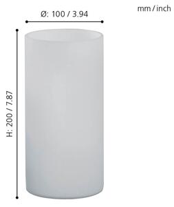 Lampă de masă Eglo 81827 GEO 1xE14/60W/230V