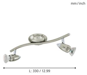 Spot LED Eglo 92642 MAGNUM 2xGU10-LED/3W/230V