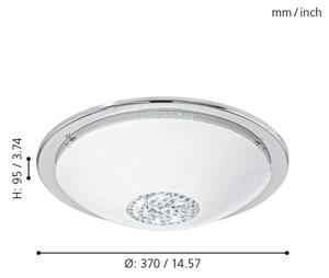 Plafonieră LED Eglo 93778 GIOLINA LED/12W/230V