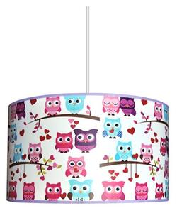 Lustră pentru copii OWLS 1xE27/60W/230V