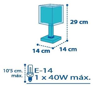 Dalber D-43421 - Lampa copii PETIT MARIN 1xE14/40W/230V